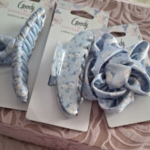 LoveShackFancy Goody Blue Hair Accesory Set